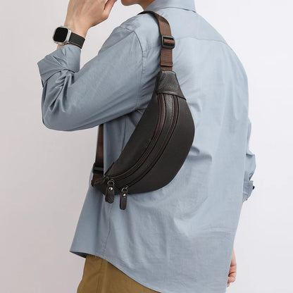 Sac banane double poche