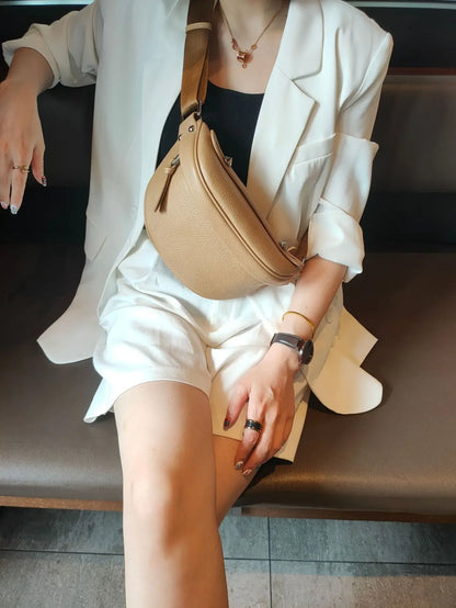 Sac banane cuir luxe