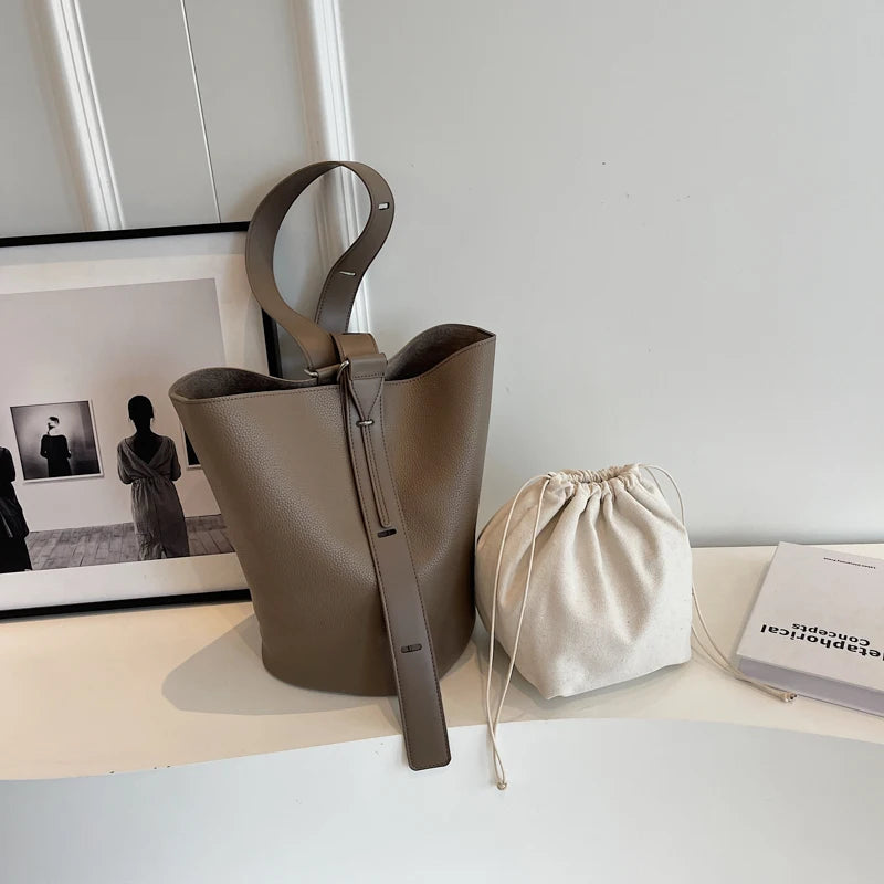 sac de luxe femme sac a maîn femme sacs seau sacs épaule MOODS-Ensembles de sacs rétro initiés pour femmes, fourre-tout 2 en 1, grande capacité, sac à bandoulière, sac à main design, document solide, E27, 2024