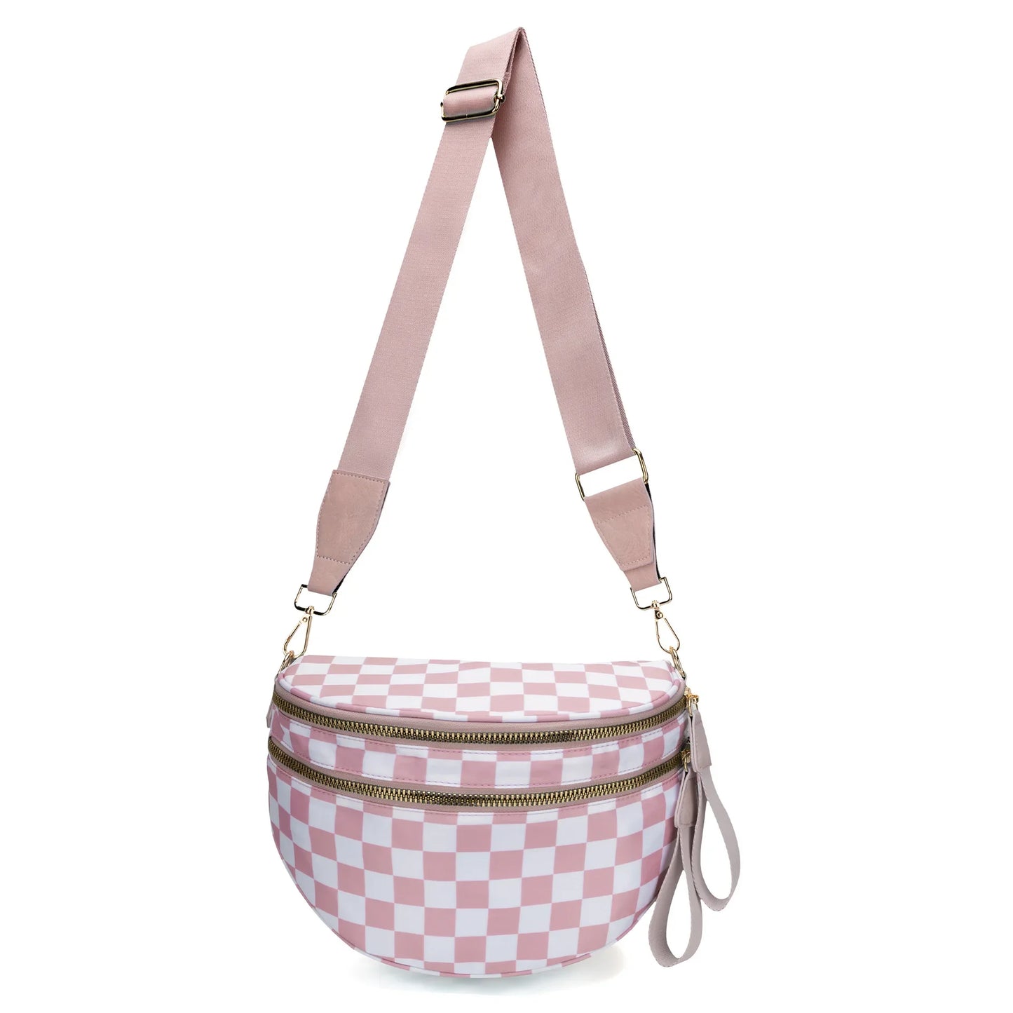 Sac banane carreaux