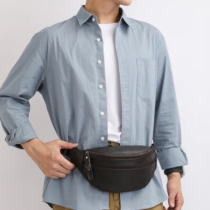 Sac banane double poche