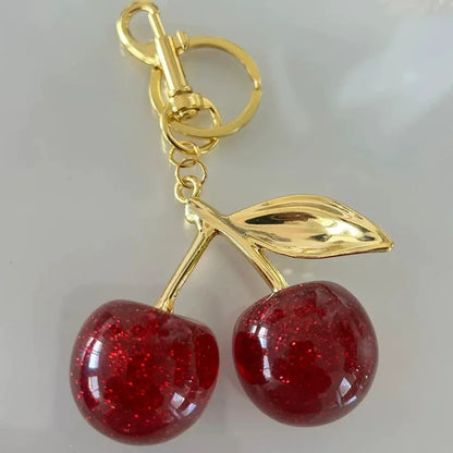 Porte clé cerise