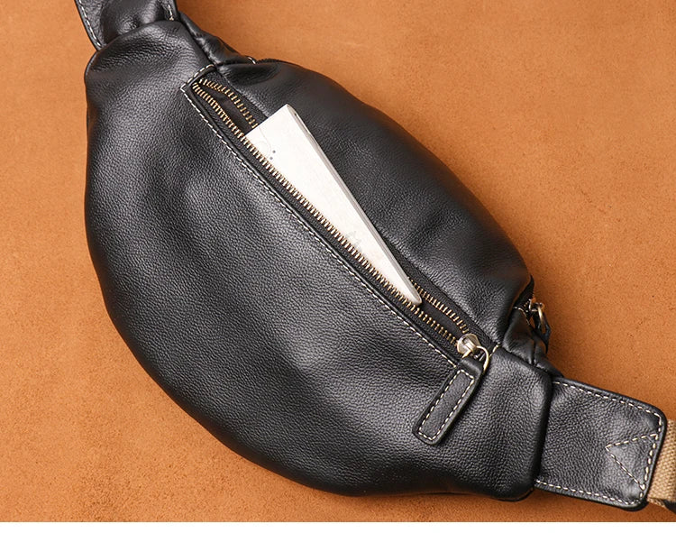 Sac banane vintage homme