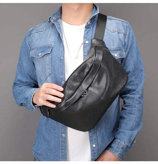 Grand sac banane homme