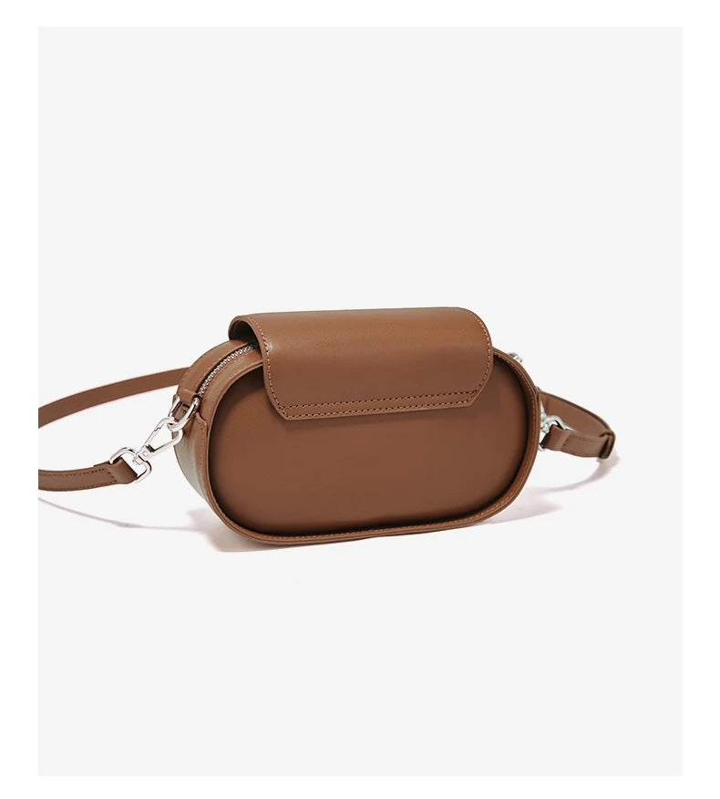 FOXER – sac à bandoulière en cuir pour femmes, petit sac rétro pour téléphone portable, mini sac à bandoulière, sac de voyage pour filles