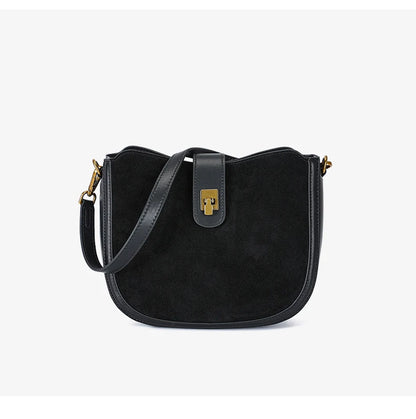 Sac à bandoulière en cuir de vache véritable pour femmes, sac à main en cuir véritable de vache souple, sacs à bandoulière Design de luxe à la mode