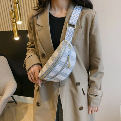 Sac banane rayé