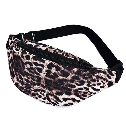Sac banane imprimé léopard