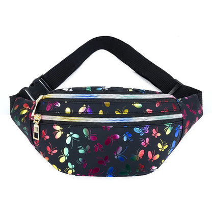 Sac banane femme papillon