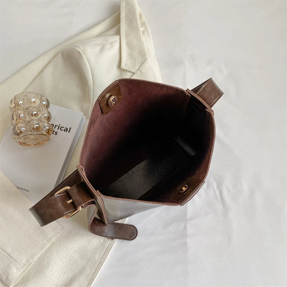 sac a mains femme sac luxe célèbre marque sac de cours MOODS-Ensemble de Sacs Fourre-Tout Rétro pour Femme, Large Sangle, Cuir PU Souple, Sacs à Bandoulière avec Petit Sac à Main, Shopping de Grande Capacité
