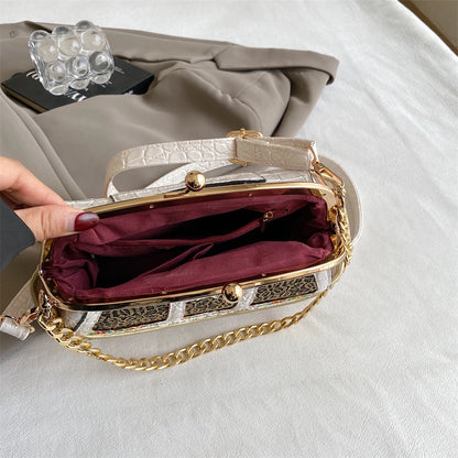 sac de luxe femme pochette soirée femme sacs de soirée mariage sacs de soirée sac soirée pour femme Royal Cheshire Evening Clutch Purses for Women, Broderie, Sac à bandoulière, Luxe, Magnifique, Crocodile, Branded