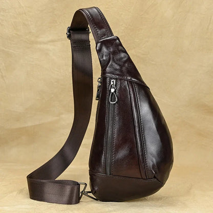 Sac banane homme cuir