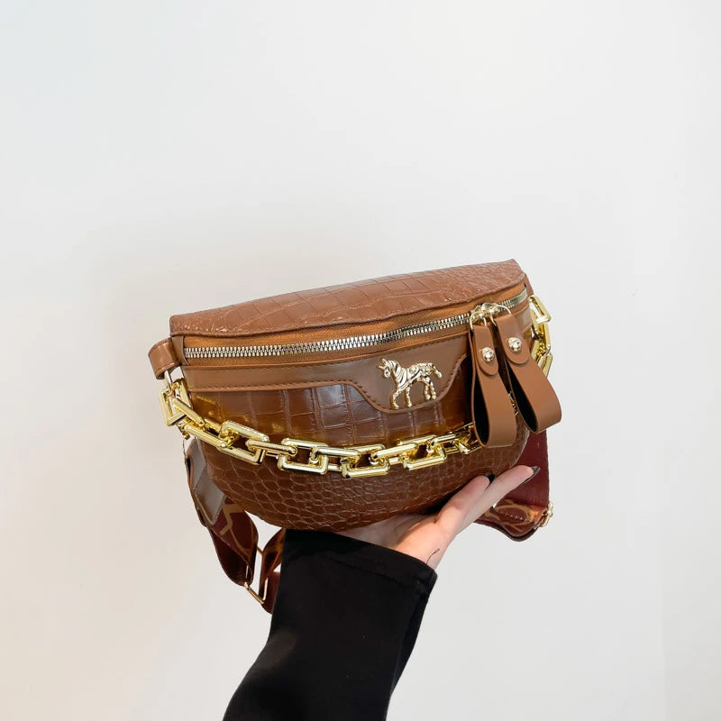 Sac banane croco