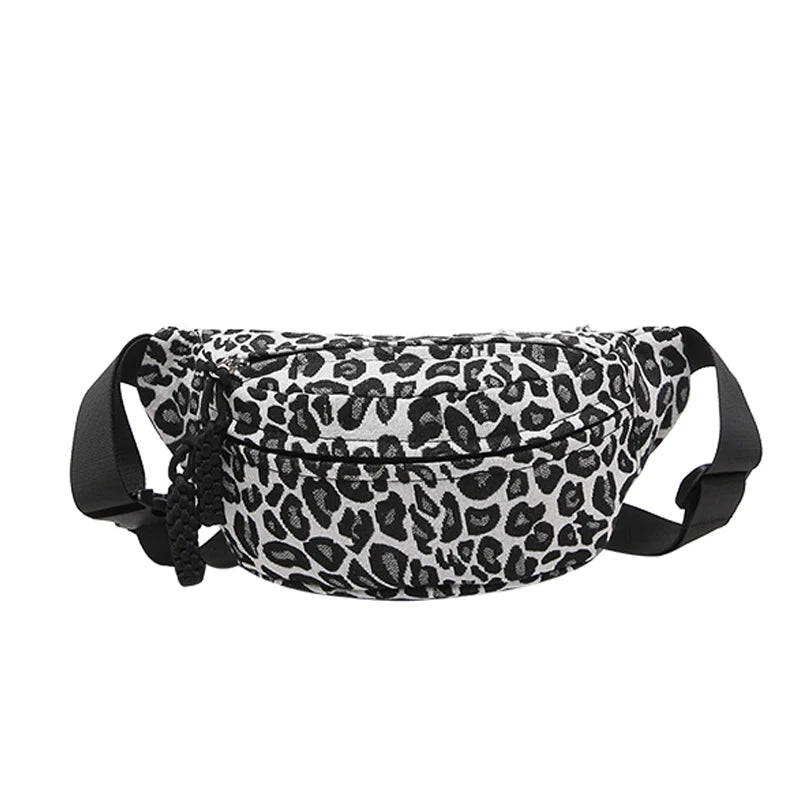 Sac banane léopard femme