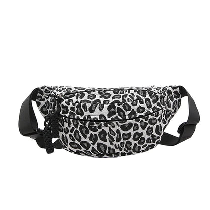 Sac banane léopard femme