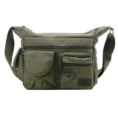 Sac à bandoulière décontracté pour homme, sac de voyage, sac à bandoulière en toile pour homme, sacs messagers de luxe, sac à main de haute qualité, sac de poitrine