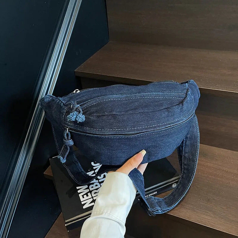 Sac banane jean