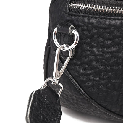 Grand sac banane femme cuir