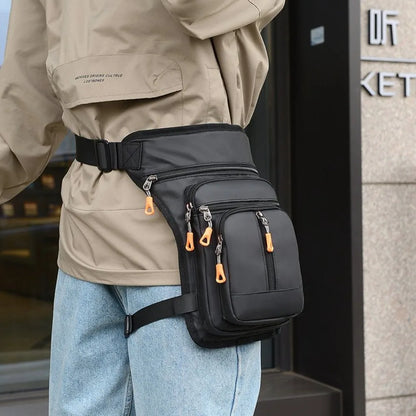 Sac de jambe moto homme