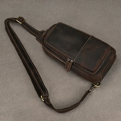 Sac banane cuir pour homme