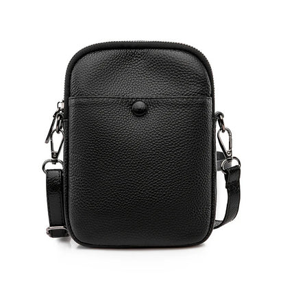 Sac à main 100% cuir véritable pour femme, sac à main de luxe en cuir de vache, sac à bandoulière initié, mode féminine, sac messager