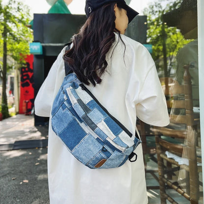 Sac banane en jean