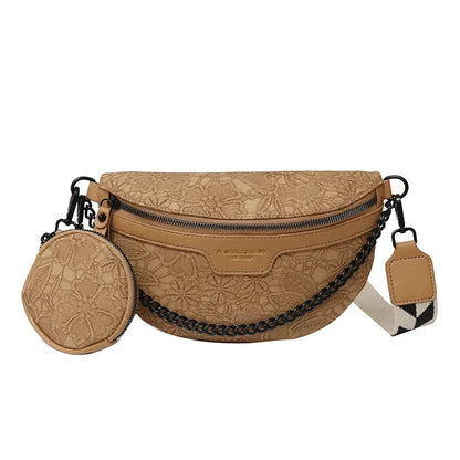 Sac banane femme fleuri