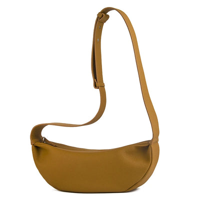 Sac à main banane cuir