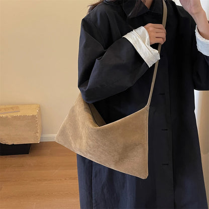 sac a mains femme sac bandouillère femme Sacs à bandoulière vintage pour femmes, sac messager en daim souple, sac Hobo, grande capacité, sacs à main de créateur de luxe, fourre-tout initiés, mode 2024