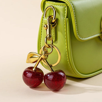 Porte clé cerise