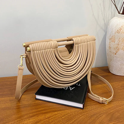 Sac demi-lune luxe