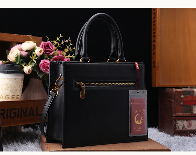 Sac de créateur vintage et de luxe avec broderie délicate impression de chat sac fourre-tout populaire et à la mode pour femmes de grande capacité