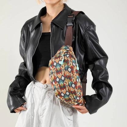 Sac banane ethnique femme