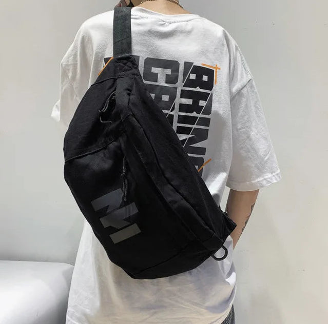 Sac banane oversize