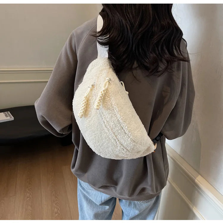 Sac banane moumoute femme