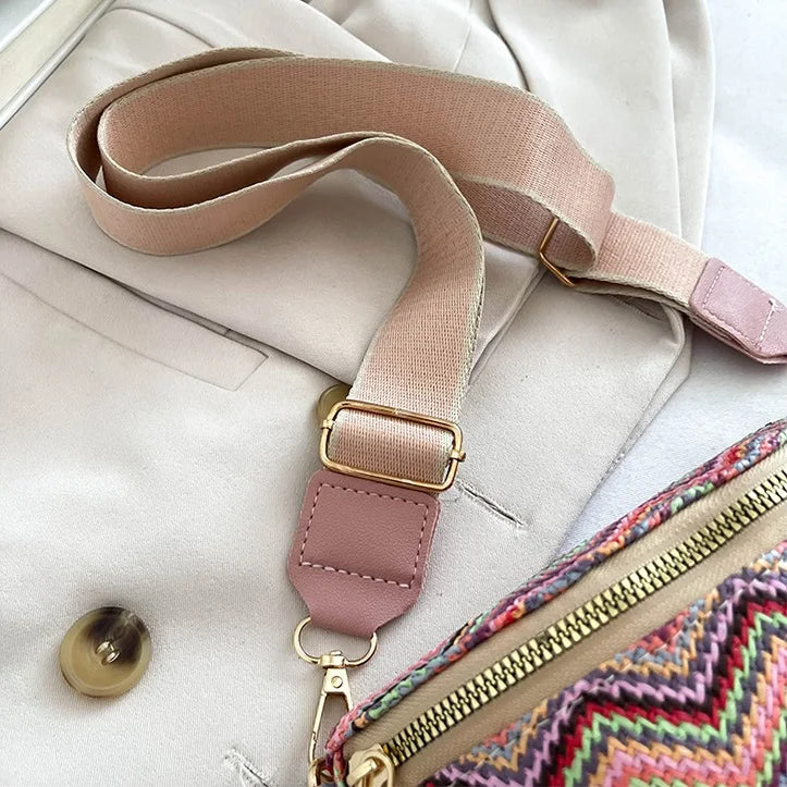 Sac banane femme tressé