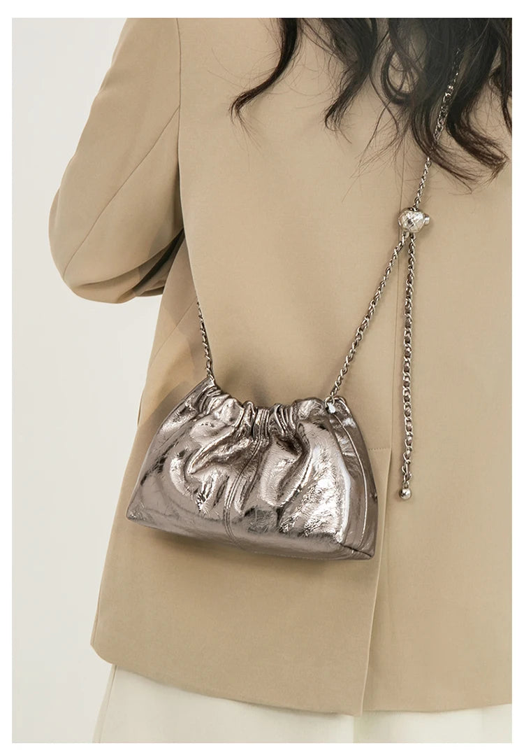FOXER en cuir véritable femmes petit sac à bandoulière dame mode Mini sac à main bandoulière sac à main cadeau parfait pour femme, petite amie