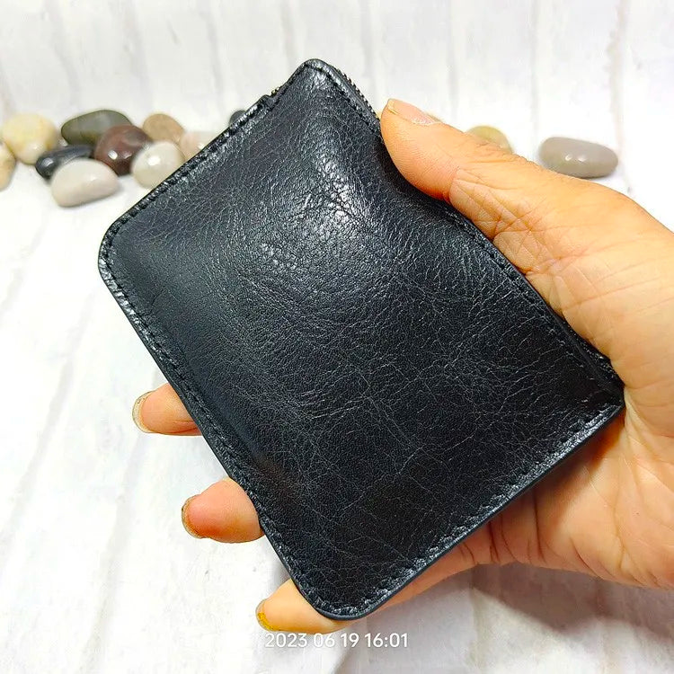 Pochette cuir ceinture