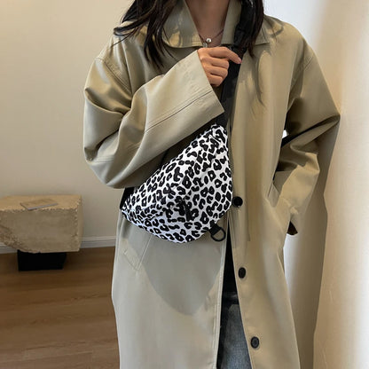 Sac banane femme léopard