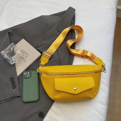 Sac banane avec poche devant