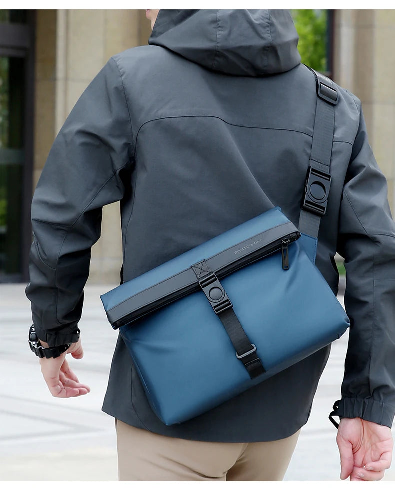 Oxford Messenger Hobos Sac à main pour homme, sac à main pour homme, haute qualité, mince, grande capacité, initié
