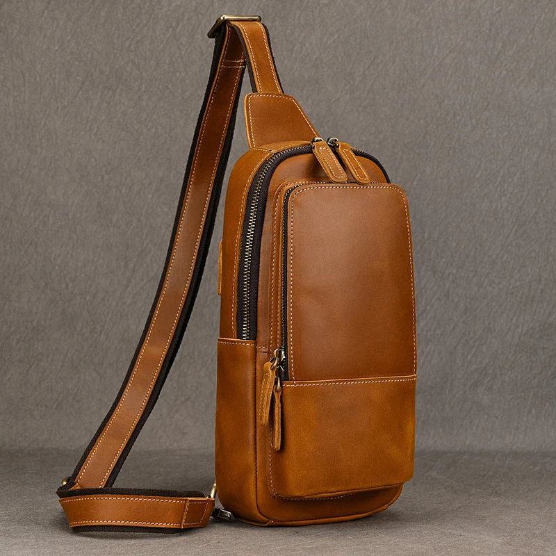 Sac banane cuir pour homme