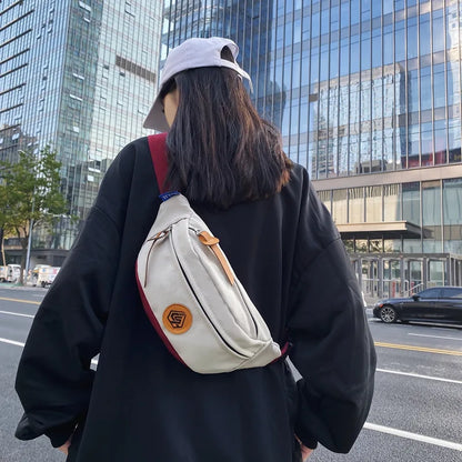 Sac banane tissu