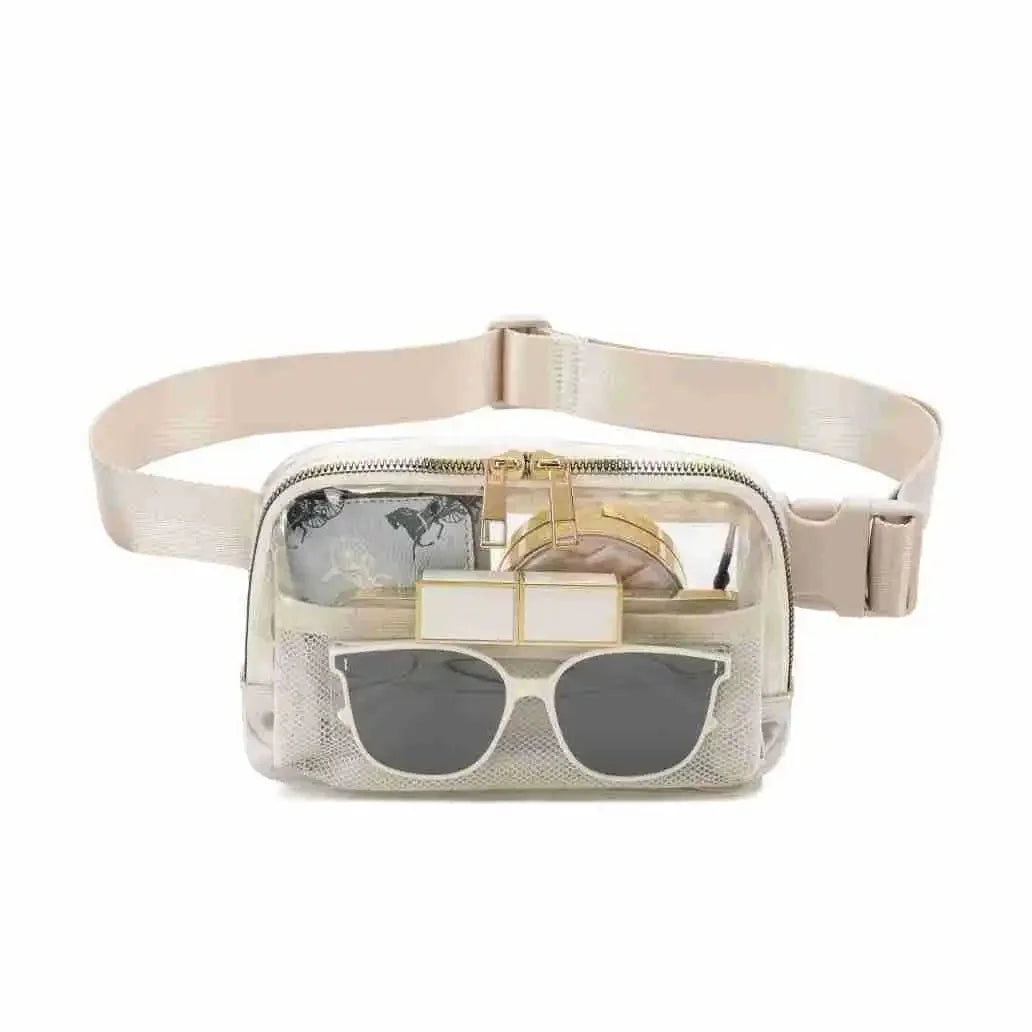 Sac banane transparent
