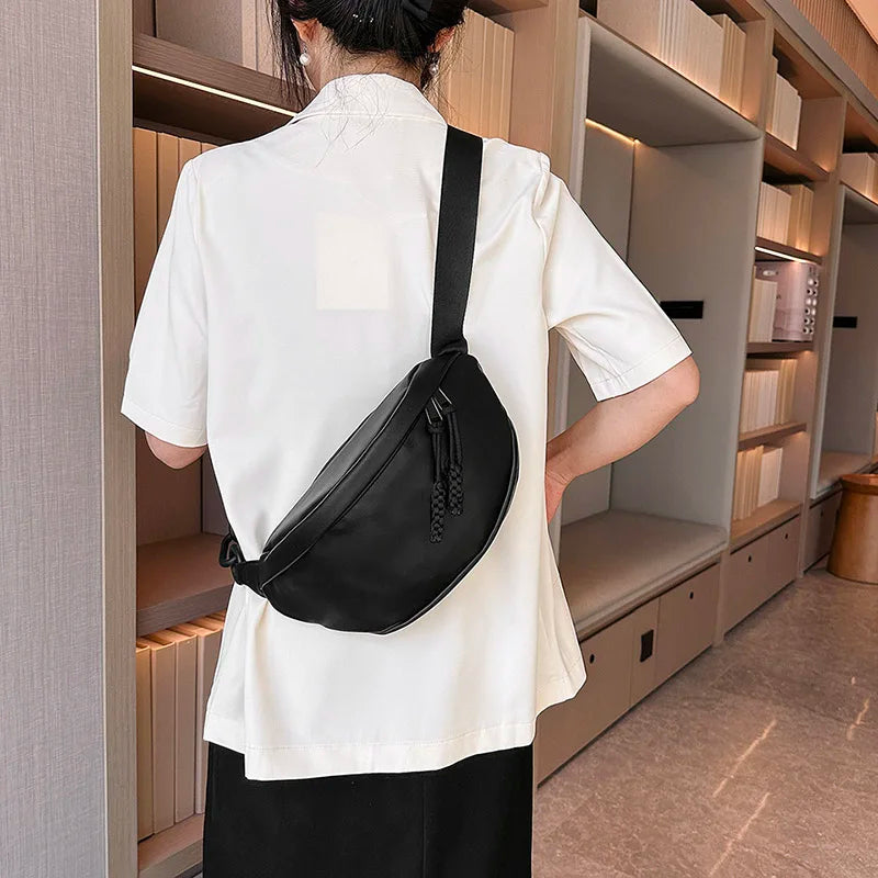 Sac banane femme noir