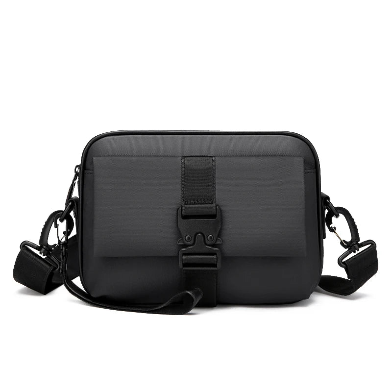 Sac à bandoulière en cuir PU souple pour hommes, petit sac à main décontracté de bonne qualité, pochette de jour