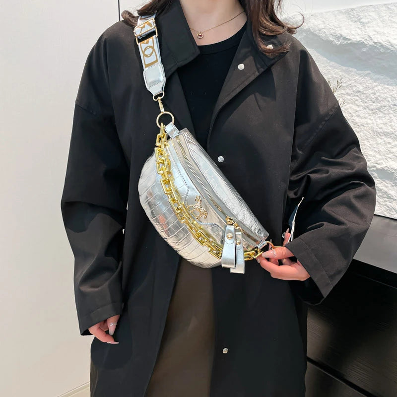 Sac banane croco