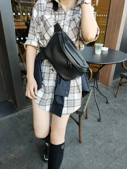 Sac banane cuir pour femme
