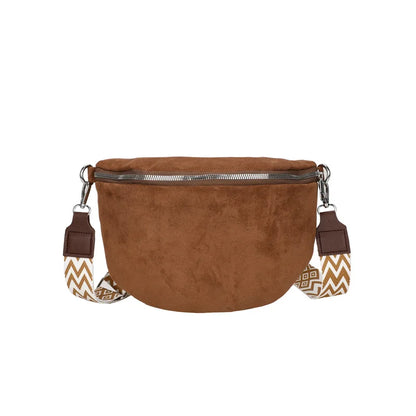 Sac banane en daim
