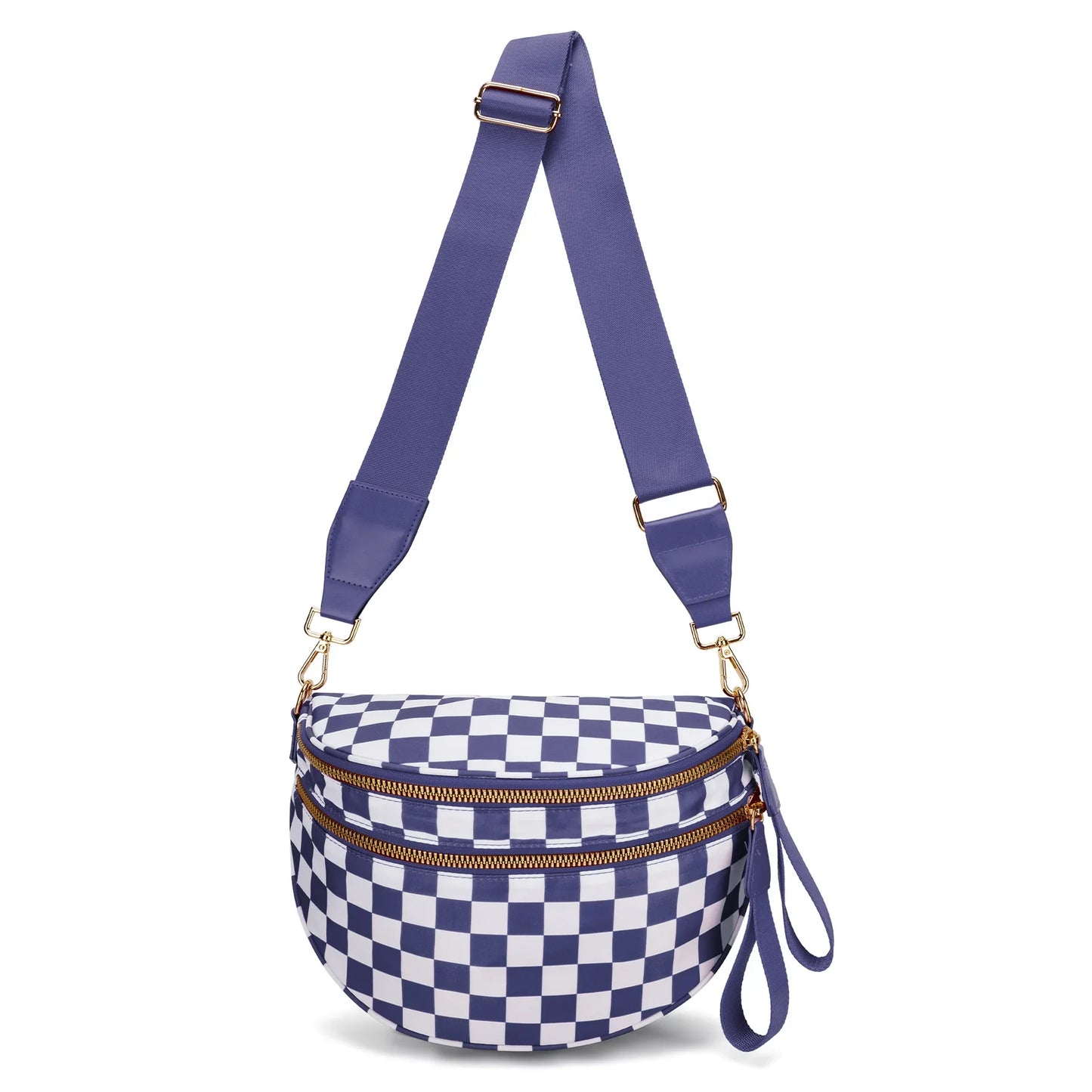 Sac banane carreaux